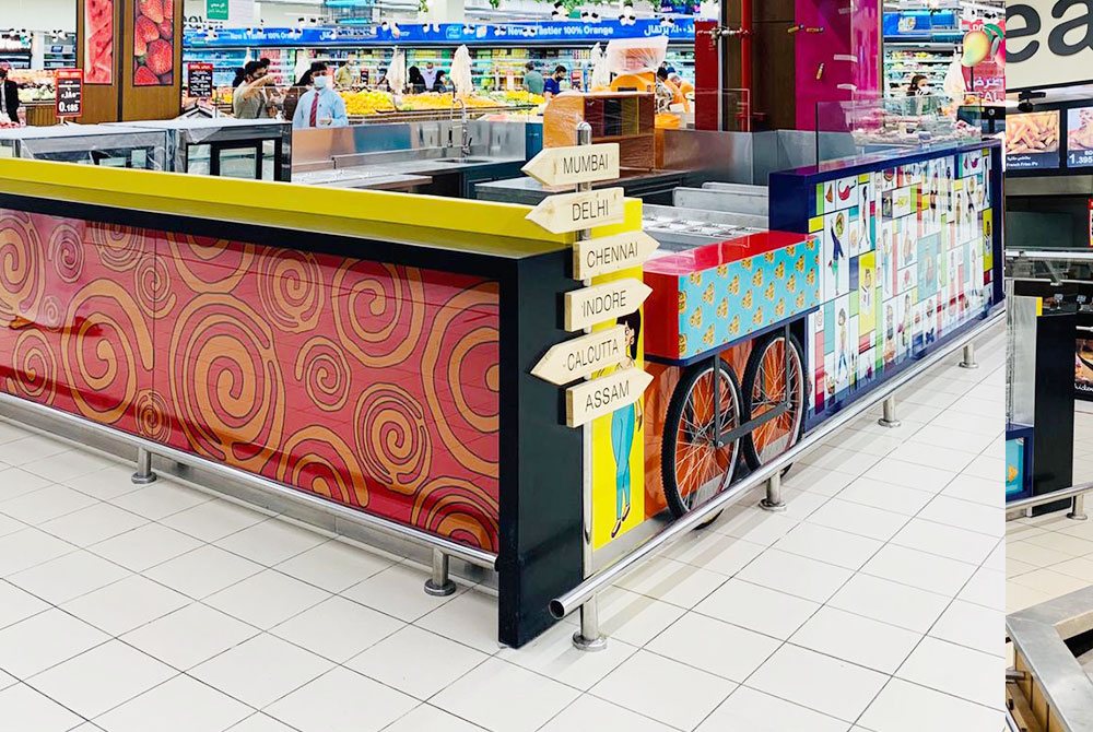 Kiosk carrefour